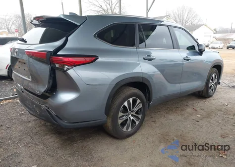 2023 Toyota Highlander Xle from USA, damaged, VIN 5TDKDRAH3PS042725